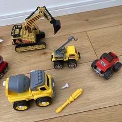 働く車など14点セットの画像