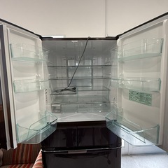 HITACHI ノンフロン冷凍冷蔵庫 565L 2007年製の画像