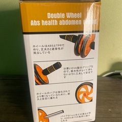 ※　エクササイズ　 腹筋ローラー アブローラー マット付きの画像
