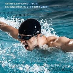 1 / 6 新品 骨伝導イヤホン IP68防水の画像