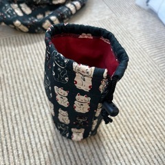 招き猫柄 3点セットの画像