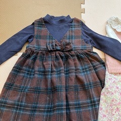 セレモニー ドッキング ワンピース フォーマル 90の画像