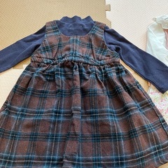 セレモニー ドッキング ワンピース フォーマル 90の画像