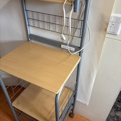 レンジ台(コンセント2口付き))の画像