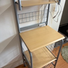 レンジ台(コンセント2口付き))の画像