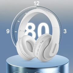 新品　ワイヤレスヘッドホン Bluetooth 5.3 ホワイトの画像