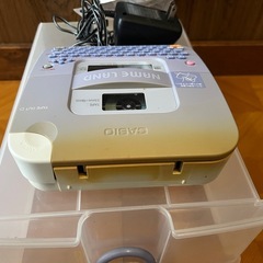 テプラ　予備テープ多数付きの画像