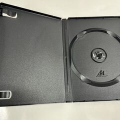 CD・DVD トールケース 90枚 1枚収納 厚さ10mm プラケース 黒の画像