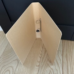 未使用クラフト2穴DリングA4ファイル　7部の画像