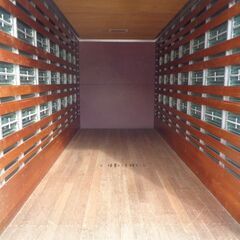 トラックコンテナ 箱 5070x2180x2730 ワイドロング アルミバン 冷凍冷蔵 保冷 倉庫 物置 ガレージ コンテナハウス 愛媛よりの画像