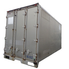 トラックコンテナ 箱 5070x2180x2730 ワイドロング アルミバン 冷凍冷蔵 保冷 倉庫 物置 ガレージ コンテナハウス 愛媛よりの画像