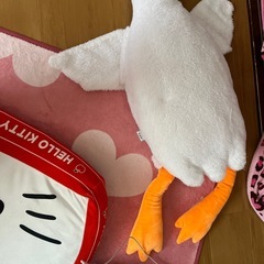 大きいアヒルのぐったりぬいぐるみの画像