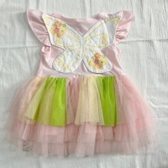 80 ティンカーベル　妖精　ワンピース　コスプレ　はろうぃんハロウィンの画像