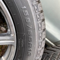 バモス　軽自動車バン　グッドイヤー　オールシーズンタイヤの画像