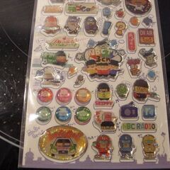 NBC　長崎放送　南蛮くん　デコシール　プクプクシ－ル　2枚SETの画像