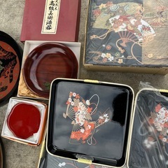 お盆　贈答品　重箱等　まとめての画像