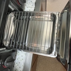 【値下げ交渉可】リンナイ ガスコンロ（LPガス）2口／グリル未使用／KG35NBK　2年使用 の画像