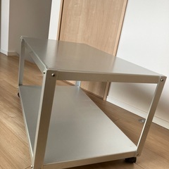 テレビ台　ステンレスの画像