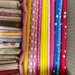 Ｎｏ．2大量の手芸生地 有名生地やキャラクター生地詰め合わせの画像