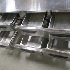 冷凍コールドテーブル　ドロワー冷凍庫　ドロワーテーブル冷凍庫【引き取り限定】の画像