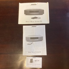 BOSE WAVE MUSIC SYSTEM IIIの画像