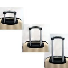 新品☆ HUNDRED キャリーケース Lサイズ 95L MCR-001 ベージュ ハードケース スーツケース キャスター付き キャリーバッグ　西岡店の画像