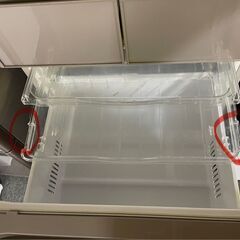 ★北41条店★日立 ノンフロン冷蔵庫 真空チルド 401L 2016年製 S-R4000G リサイクルショップ ホームプラスリサイクルの画像