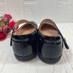 お姫様　フォーマルシューズ フラット 発表会　結婚式　プリンセス　19.5cmの画像