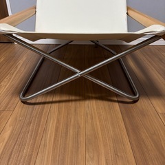 Nychair X ニーチェアX ホワイト ナチュラル 折りたたみ椅子の画像