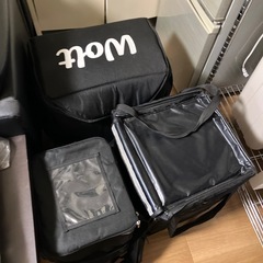 デリバリーバッグ　3つ　配達バッグの画像