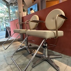 タカラベルモント セット椅子 Cirk SWEET LINE 【２台】の画像