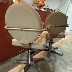 タカラベルモント セット椅子 Cirk SWEET LINE 【２台】の画像