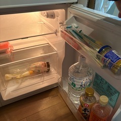 冷蔵庫、洗濯機、電子レンジ、3点セットの画像