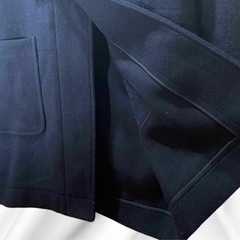 男女兼用　UNIQLO ユニクロ　ダッフルコート S ネイビーの画像