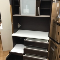 ニトリ レンジボード ブラック×ホワイト をご紹介します‼︎ トレジャーファクトリーつくば店の画像