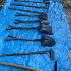 中古の農工具1本の画像