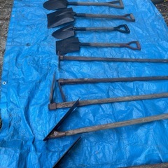 中古の農工具1本の画像