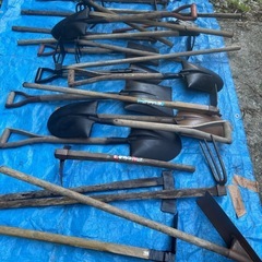 中古の農工具1本の画像