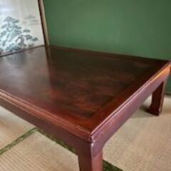 こたつ大テーブルの画像