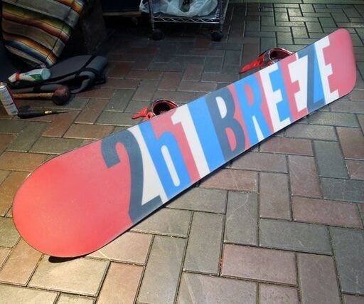 TWO b ONE BREEZE スノーボード 157cm キャンバー バインディング付き 札幌市 東区 新道東店