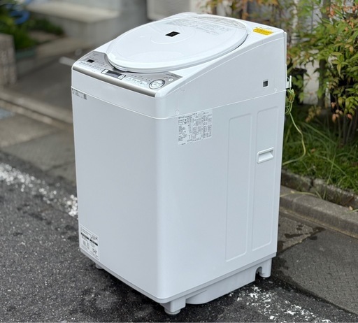 配送?【2020年製】SHARP 8.0kg電気洗濯乾燥機 ES-TX8EKS