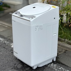 配送🉑【2020年製】SHARP 8.0kg電気洗濯乾燥機 ES-TX8EKSの画像