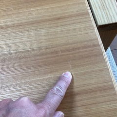 伸長式のローテーブルの画像