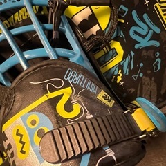 K2 MINI TURBO キッズスノーボード3点セット100cmの画像