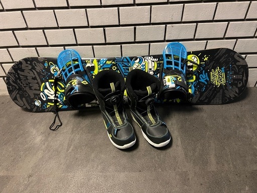 K2 MINI TURBO キッズスノーボード3点セット100cm