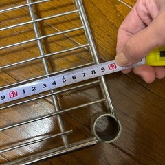 スチールラックの棚板一枚の画像