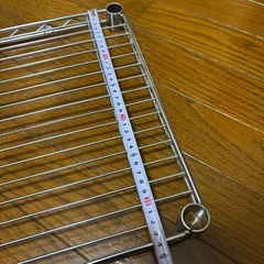 スチールラックの棚板一枚の画像