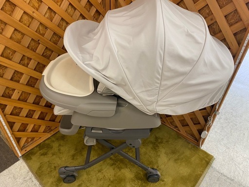 【愛品館 江戸川店】コンビ ホワイトレーベル ネムリラ コードレス AUTO SWING ＋ 電動ハイローチェア ID:110-025775-007