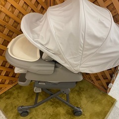 【愛品館 江戸川店】コンビ ホワイトレーベル ネムリラ コードレス AUTO SWING ＋ 電動ハイローチェア ID:110-025775-007の画像