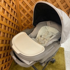 【愛品館 江戸川店】コンビ ホワイトレーベル ネムリラ コードレス AUTO SWING ＋ 電動ハイローチェア ID:110-025775-007の画像